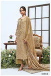 Nadia 2805 By Ganga Cotton Satin Printed Embroidery Dress Material Online Wholesale